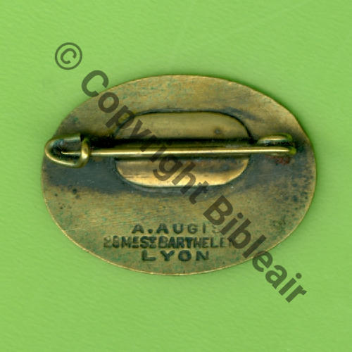 22.1.2  1940.46 VB.125  2eDRILLE GR GM GBM1.22  A.AUGIS ST.BARTH LYON 3Lig Bol allonge Dos lisse irreg Src.Y.GENTY 400Eur06.21 